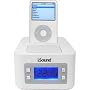DreamGear i.Sound Time Travel iPod Speaker System (White)