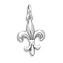 Sterling Silver Fleur-De-Lis Charm