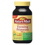 Evening Primrose 500 mg - Helps Relieve Pre-Menstrual Conditions, 50 softgels., (Nature's Resource)