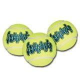 Air Kong Squeakers - Squeaky Tennis Balls Dog Toy - 3 Pack