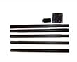 Universal Pole Kit Black
