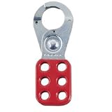 Master Lock 420 Safety Lockout Hasp with Vinyl Coated Handle, 1-Inch Inside Jaw Diameter