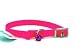 Hamilton 12" x 3/8" Snag-Proof Braided Nylon Safety Cat Collar, Hot Pink