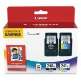 Canon Office Products PG-240XL/CL-241XL with Canon GP502 Glossy Photo Paper - Combo Pack Ink ~ Canon