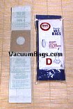 Hoover Type D Vacuum Cleaner Bags / 3 Pack - Generic OEM 4010005 D