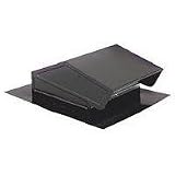 Broan #636 Steel Black Roof Cap