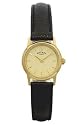 Rotary 9ct Gold Ladies Strap Watch LS11476-03