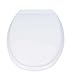Abattant WC Renessa en bois - blanc