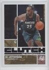 2009-10 Donruss Elite Clutch Performers Gold #17 - Al Jefferson/100