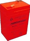 Electronics : 1 of Power-Sonic ps640, 6V 4.0 Ah Sealed Lead Acid