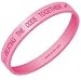 Beating the Odds Together Breast Cancer Awareness Pink Wristband