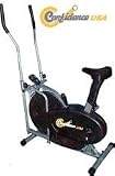 Confidence 2 in 1 Fitness Elliptical Cross Trainer & Exercise Bike