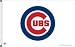 Chicago Cubs 3' x 5' White Flag by Rico Tag