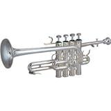 IMAGE OF Schilke P5-4BG Butler / Geyer Custom Bb / A Piccolo Trumpet (P5-4BG Silver)