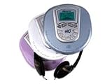 Memorex MPD8610-07 Personal CD/MP3 Player with Backlit LCD Screen (Ice Purple)