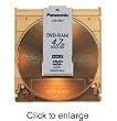 Panasonic 4.7GB 3x DVD-Ram Cartridge Media 100 Pack- LM-HB47LU
