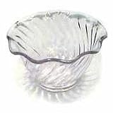 DISH TULIP CLEAR 5 OZ, CS 4/6PK, 06-0948 CARLISLE FOODSERVICE PROD CONDIMENT DISPENSERS