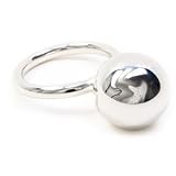 Elongated Loop Silver Rattle