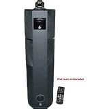 Pyle PHST92IBK 600 Watt Digital 2.1 Channel Home Theater Tower with iPod and iPhone Docking Station (Black Wood Finish)