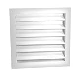 Ll Building Products 24X30In White Aluminum Dual Louvers DA2430W