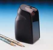 X-Acto The Mini Standup (Sculptura Series) Battery-Operated Pencil Sharpener, Black, 1 Unit (16765)