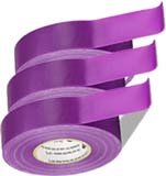 Electrical Tape, Set of 3 Purple Rolls