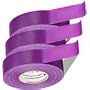 Electrical Tape, Set of 3 Purple Rolls