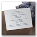 Accommodation Card - Horizontal Silver