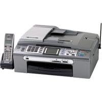 Brother MFC-845cw Color Photo Inkjet Flatbed All-in-One with 5.8GHz Cordless Handset by Brother