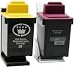 Compatible Lexmark 50 / 17G0050 & 20 / 15M0120 Black & Colour Printer Ink Cartridge Pack For Use With: P3120 P704 P706 P707 Photo Jetprinter, Z700 Z705 Z706 Z707 Z708 Z703 Z710 Z715 P3140 P3150, Color Jetprinter 3100, P3100, P700, P703/ P705/ P708 Photo Jetprinter