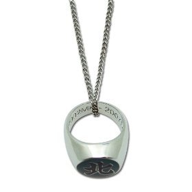Naruto Shippuden Kakuzu Akatsuki Ring Necklace GE-8763