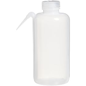 Nalgene Unitary Wash Bottle,  LDPE, 1000mL (Pack of 2)