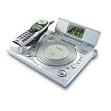 Coby CDRA195 / CD-RA195 / CD-RA195 CD Player with Dual Alarm Clock Radio & 2.4 GHz Caller ID Telephone