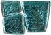 Mosaic Mercantile Shimmer Teal Mosaic Tile, 1/2-Pound
