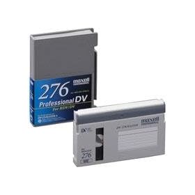 Maxell DV-M276 Pro Master HDV Videotape 276 Minutes (Large) with Hard Case