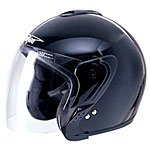 Open Face Motorcycle Helmets Scooter Helmet 617Black