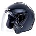 Automotive : Open Face Motorcycle Helmets Scooter Helmet 617Black