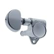 Grover 10218C Rotomatic 18 to 1 Ratio Guitar Tuners (Chrome) (Set of 63 by 3)