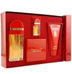 Red Door by Elizabeth Arden for Women 4 Piece Set Includes: 3.3 oz Eau de Toilette Spray + 0.33 oz Eau de Toilette Spray + 5.0 oz Perfumed Body Lotion + 2.6 oz Perfumed Body Powder