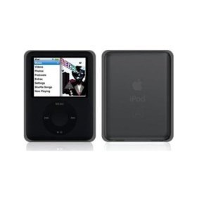 IPOD NANO 3rd GENERATION NANO BLACK SILICONE CASE