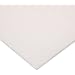 CS Hyde Silicone Foam, Open Cell, Commercial Grade, Light Density, Acrylic Adhesive, 0.125" Thick, White, 12" Width, 12" Length