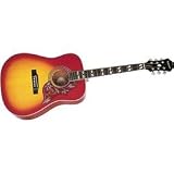 Epiphone Hummingbird Acoustic Guitar Chrome Hardware