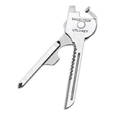 Swiss+Tech UKCSB-1 Utili-Key 6-in-1 Key Ring Tool