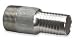 Industrial Grade 3LZ92 Nipple, Hose, 1/2 In