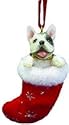 French Bulldog Stocking Ornament by ES