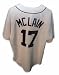 Denny McLain Detroit Tigers Autographed White Jersey with ''31-6 1968 And 1968 MVP-CY'' Inscription