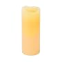 Everlasting Glow Flameless Wax Candle with Timer, Honey Color with Vanilla Scent, 8-Inch Tall by 3-Diameter