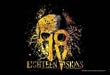 Eighteen Visions Root Skull Fabric Poster