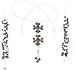 Earring Necklace Set Sterling Silver Garnet Jewelry (gnklcs291)