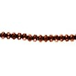 7" Gemstone Bronze Bead Strand, 7mm x 4mm